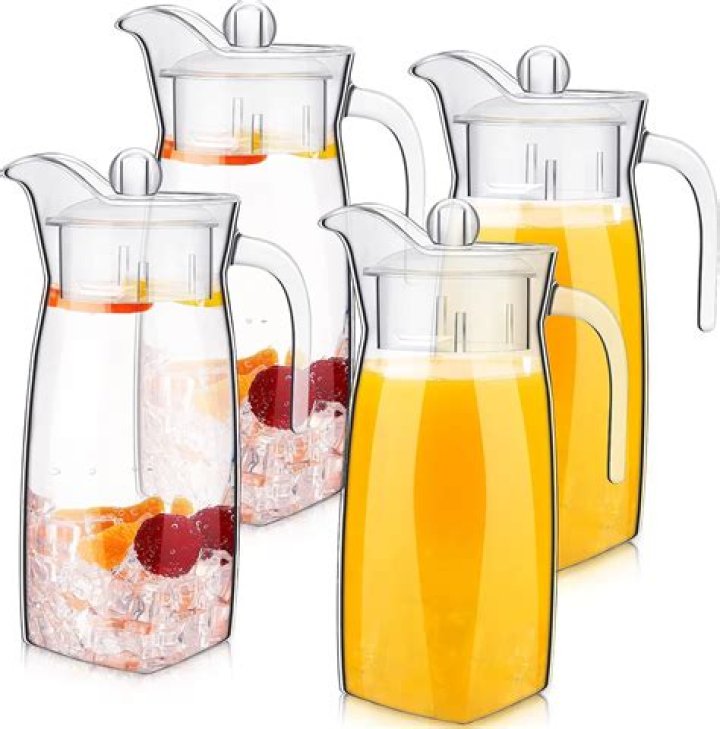 Are acrylic water pitchers safe