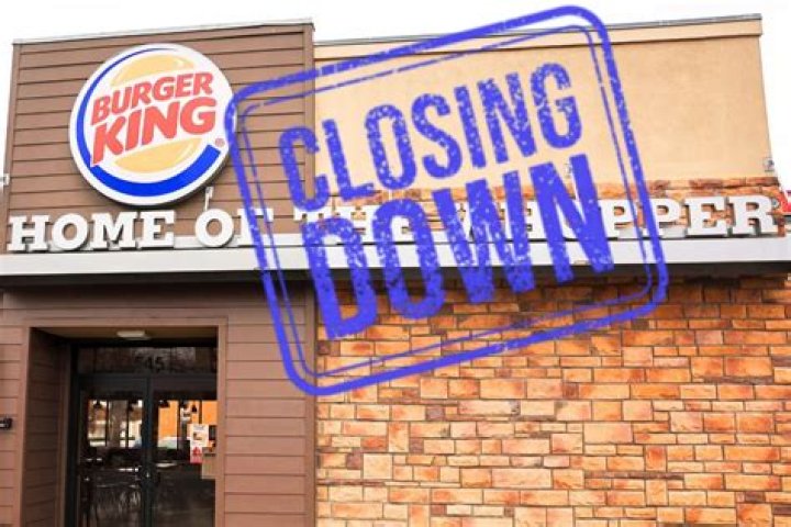 Are Burger Kings closing down