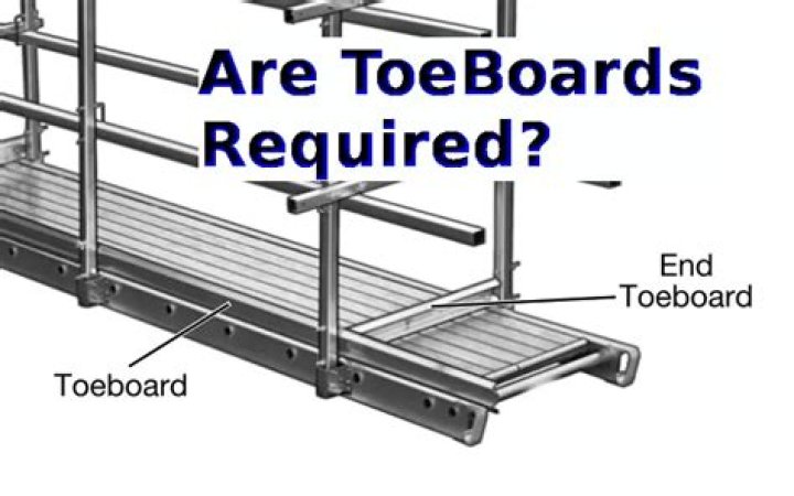 Are toeboards required on guardrails