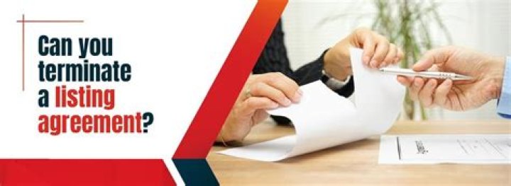 Can a seller terminate a listing agreement