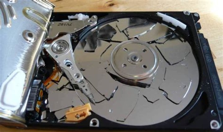 Can a smashed hard drive be recovered