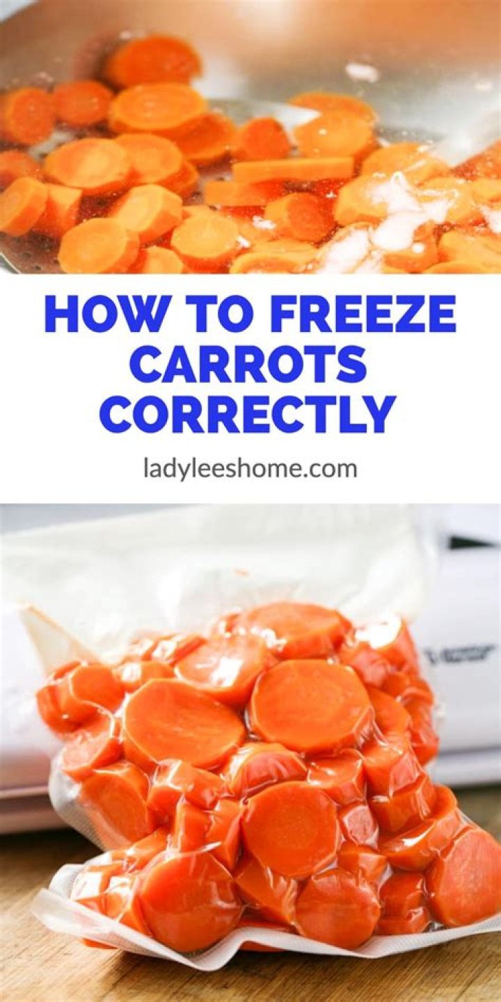 Can I freeze roasted carrots