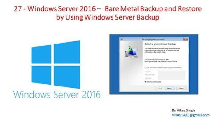 Can Windows server backup restore to different hardware