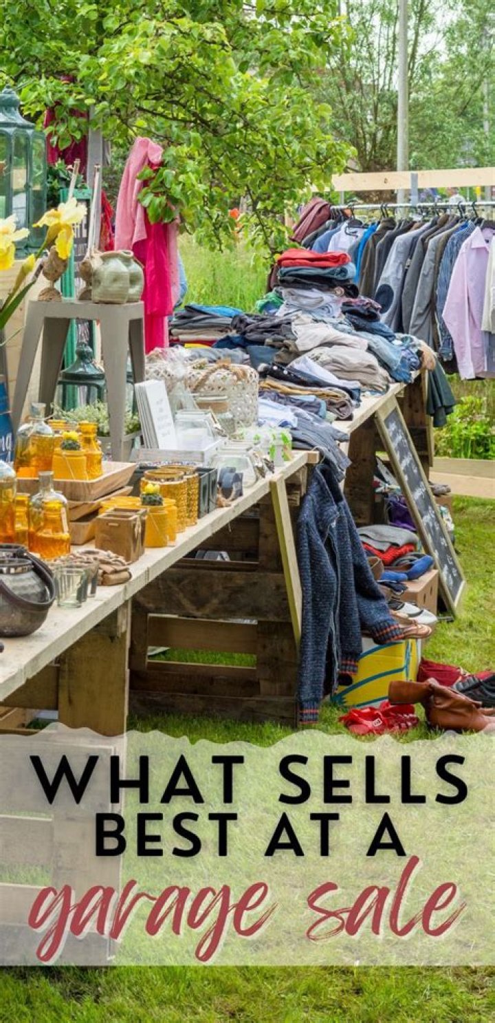 Do baby clothes sell at garage sales