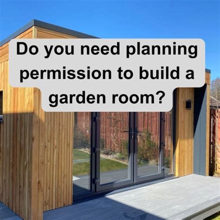 Do you need planning permission to build a house in your garden