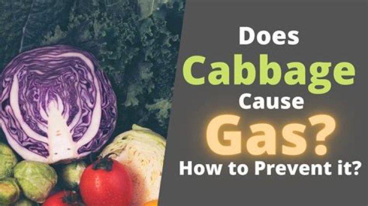 Does cabbage juice cause gas