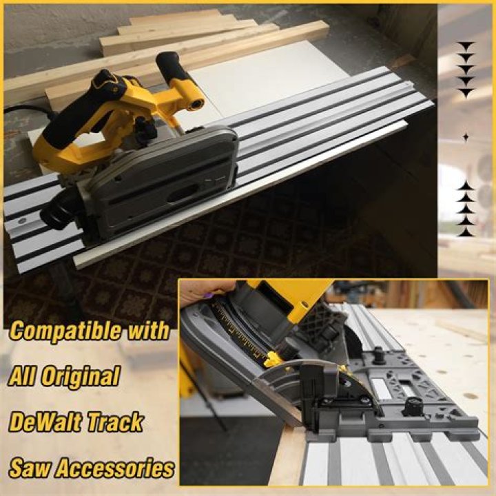 Does DeWalt track saw work with Makita track