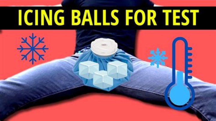 Does putting ice on your balls increase testosterone