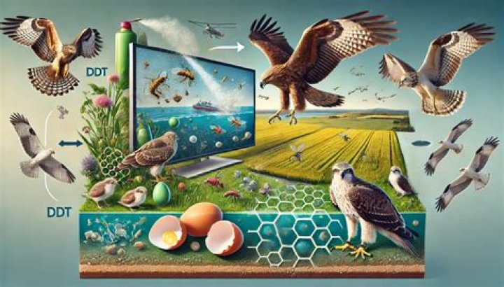 How did DDT get into the environment