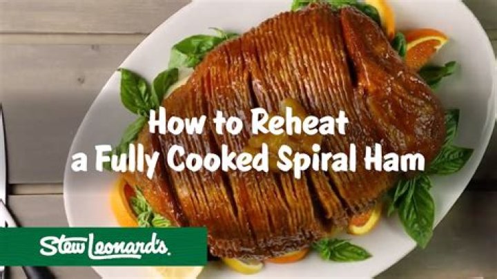 How do I cook a Hormel spiral ham