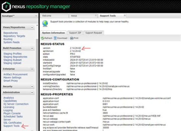 How do I install Nexus repository manager