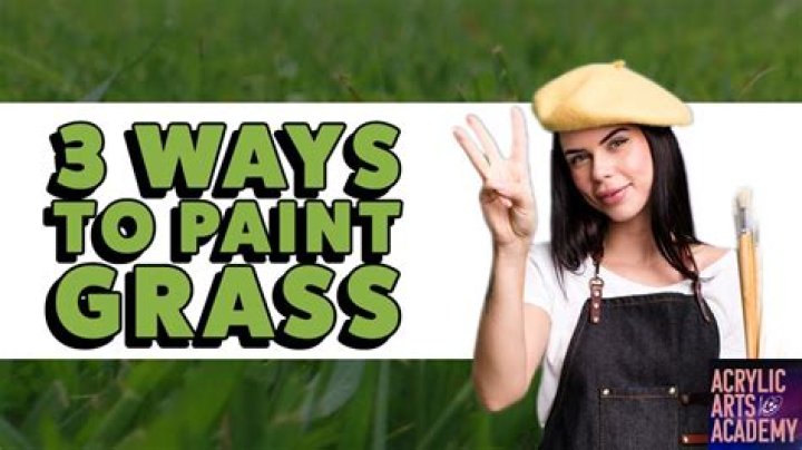 How do I make grass paint