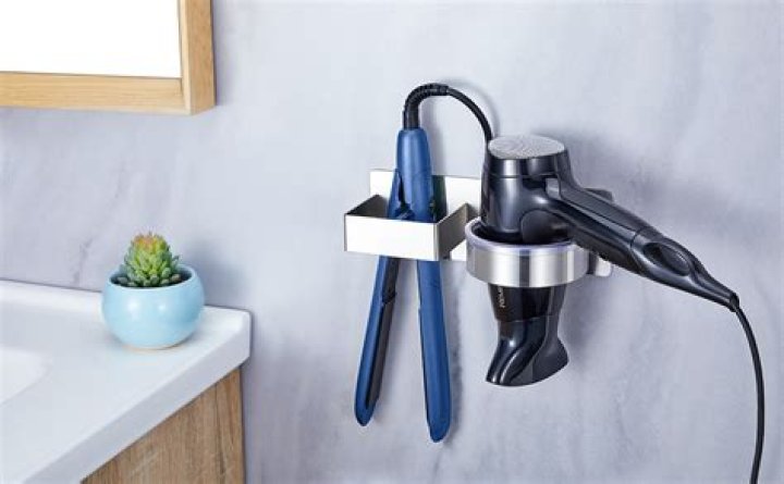 How do I organize my curling iron and my hairdryer