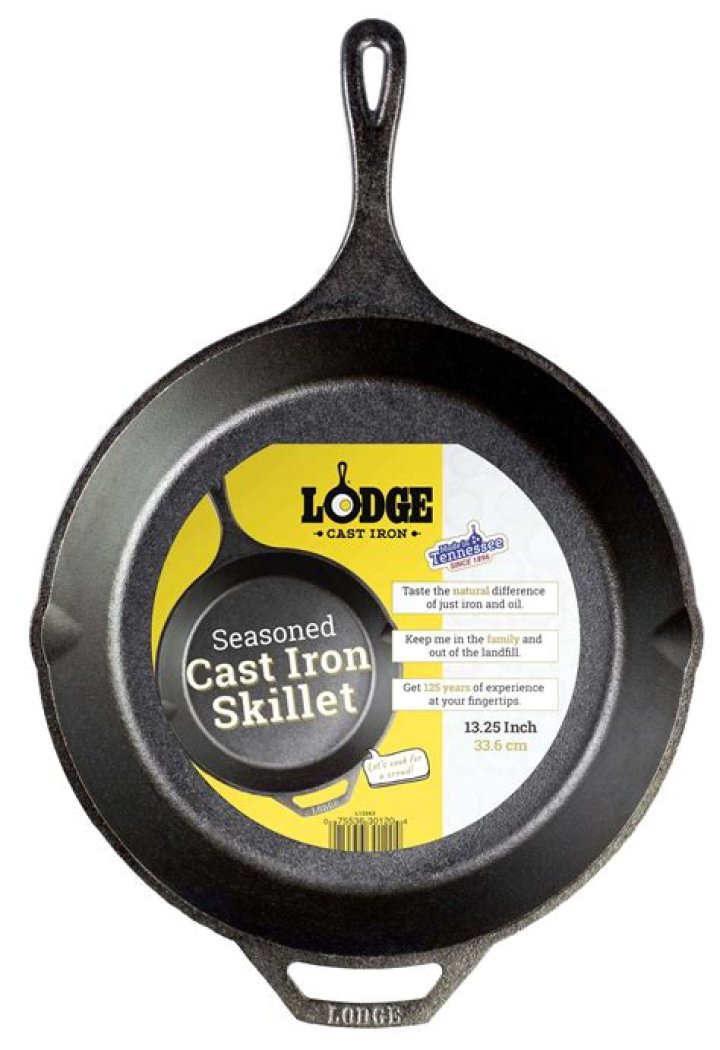 How do I season a Lodge cast iron skillet