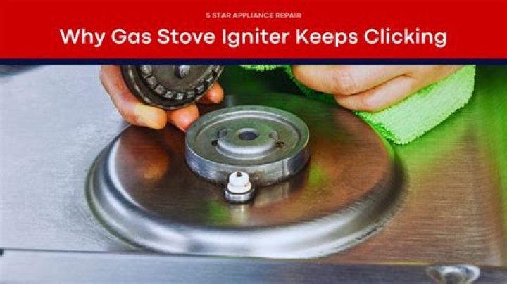 How do you clean a stove igniter