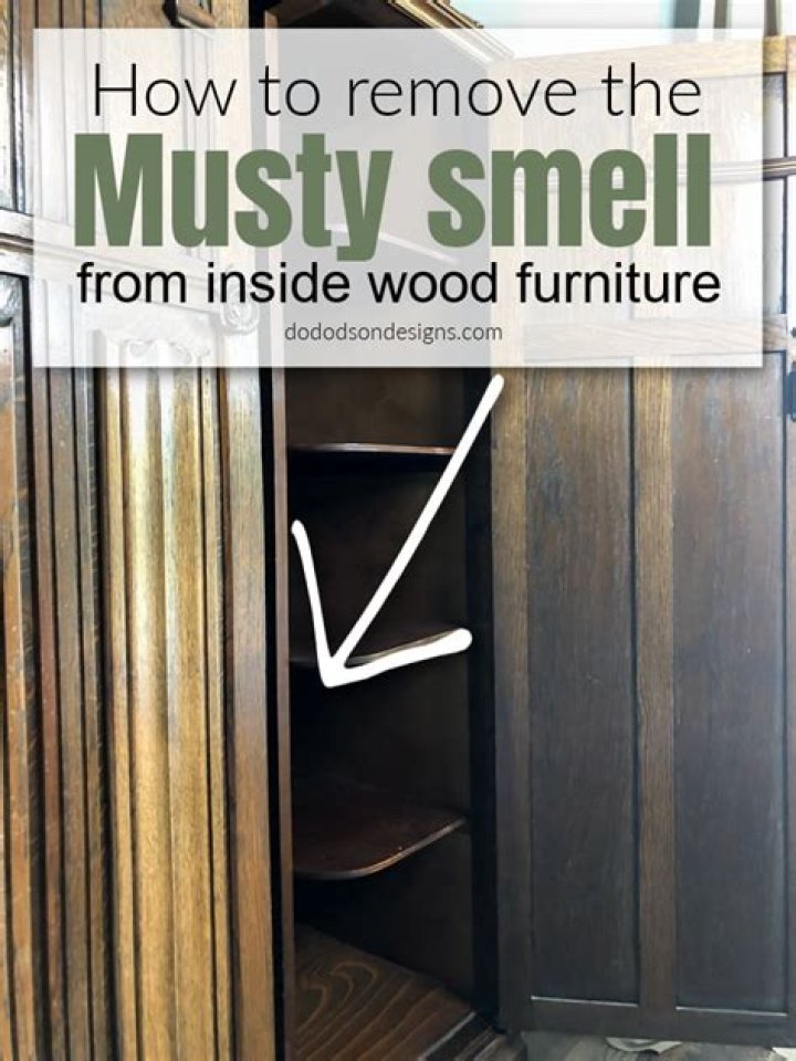 How do you get a musty smell out of wood
