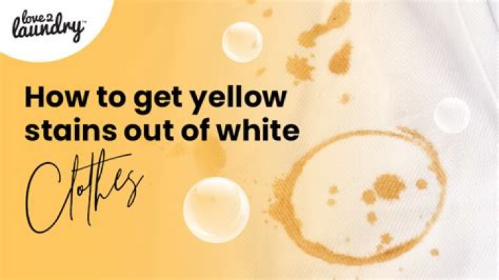 How do you get yellow stains out of hydrogen peroxide