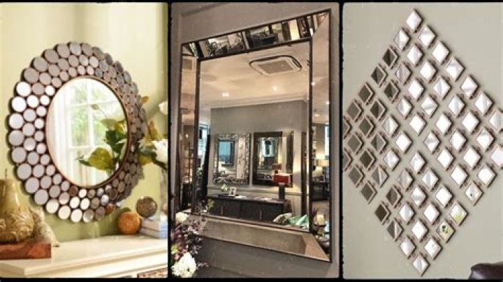 How do you hide mirrors on the wall