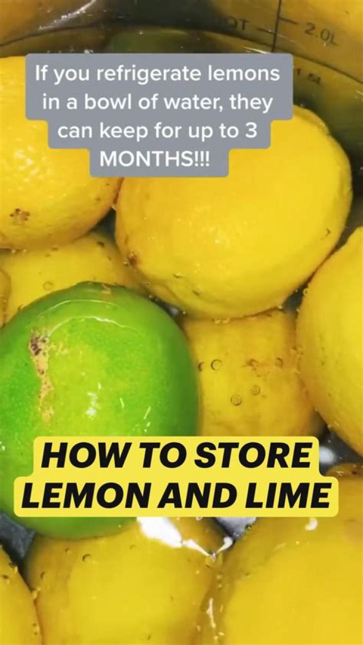 How do you keep lemons from molding