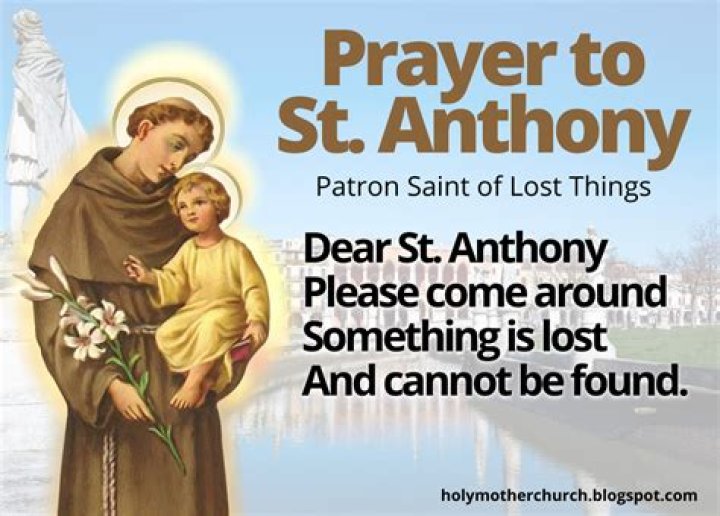 How do you pray to St Anthony