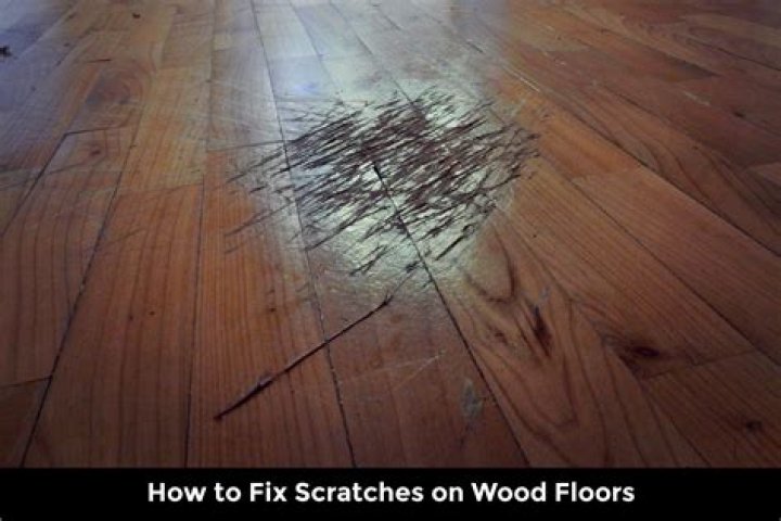 How do you remove pet scratches from hardwood floors