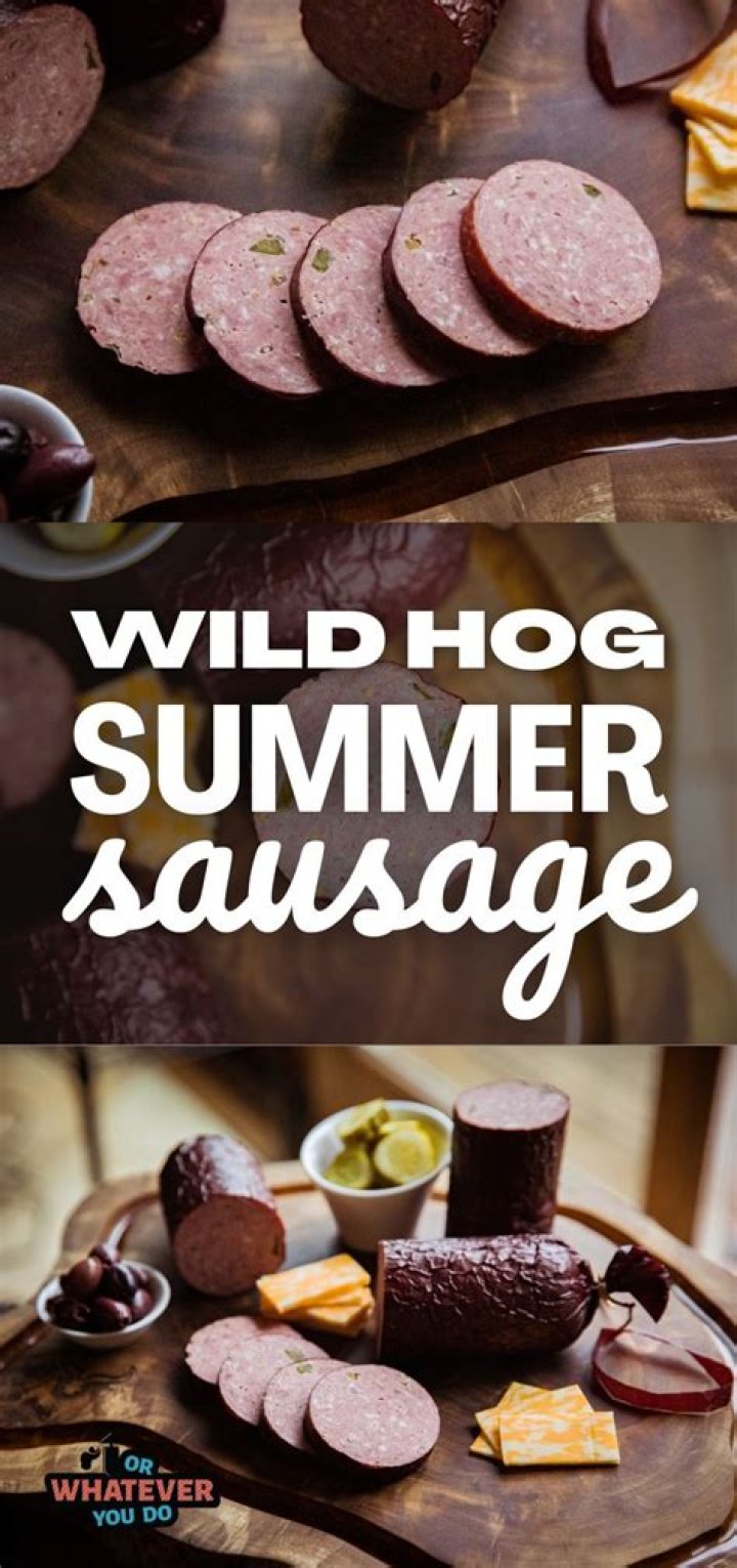 How do you smoke summer sausage