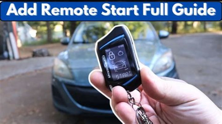 How do you use a car remote