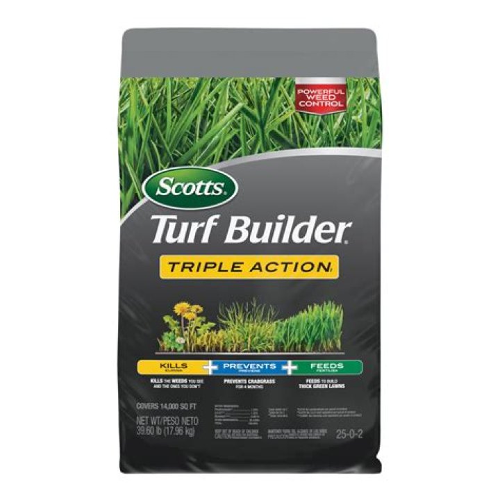 How do you use a Scotts triple action Turf Builder