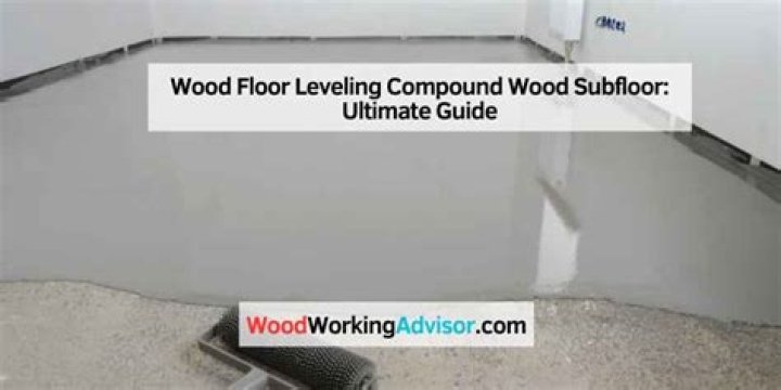 How do you use self leveling compound on plywood subfloor