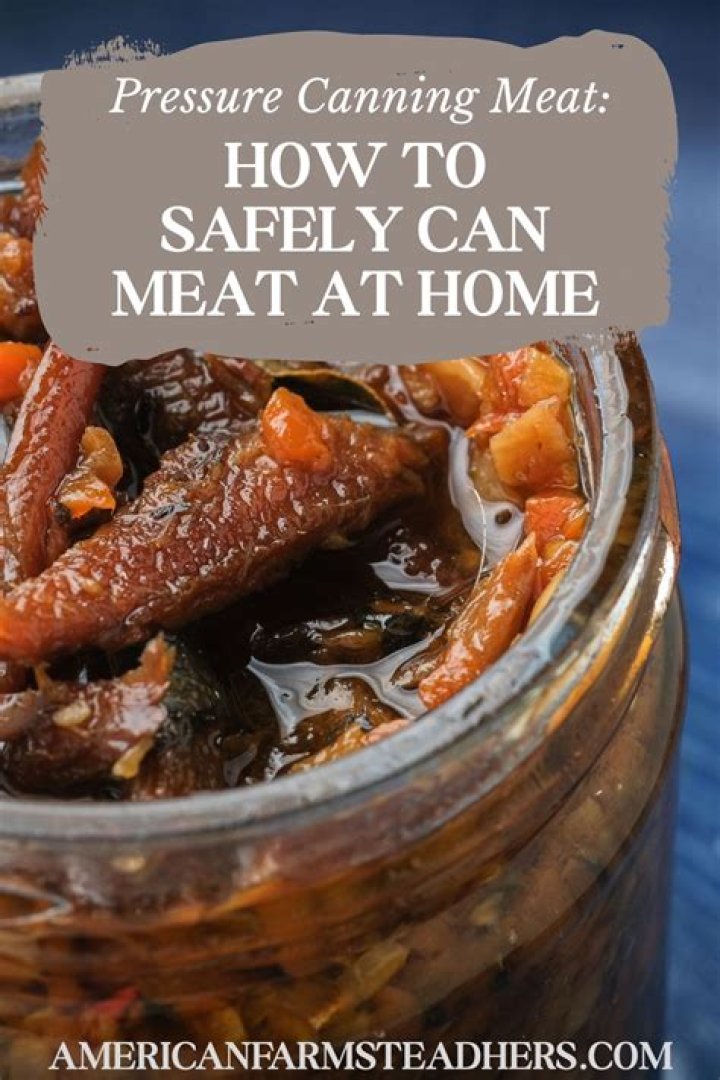 How long pressure can meat