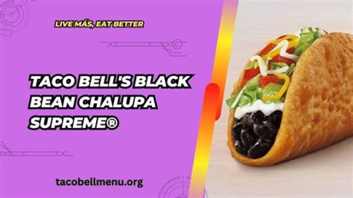 How many calories are in a Taco Bell bean chalupa