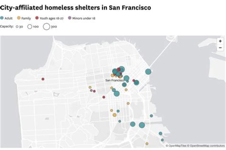 How many families are in San Francisco