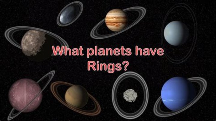 How many rings do planets have