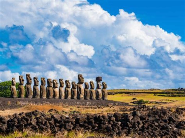 How many tourists visit Easter Island each year