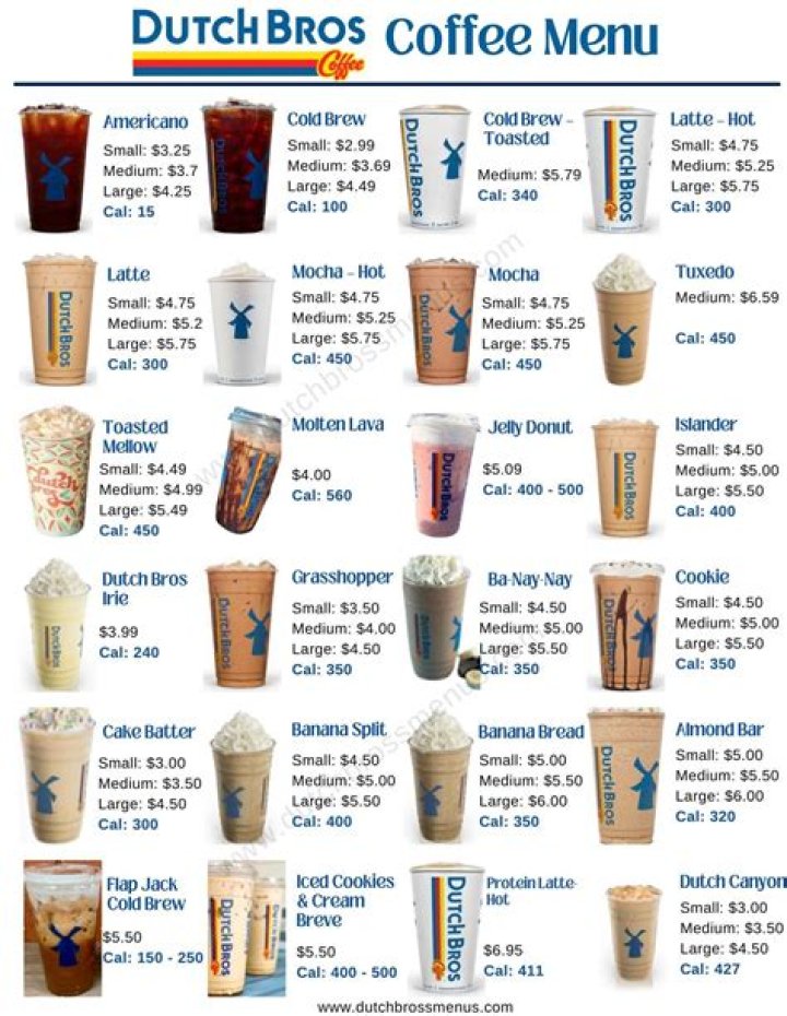 How much does Dutch Bros cost