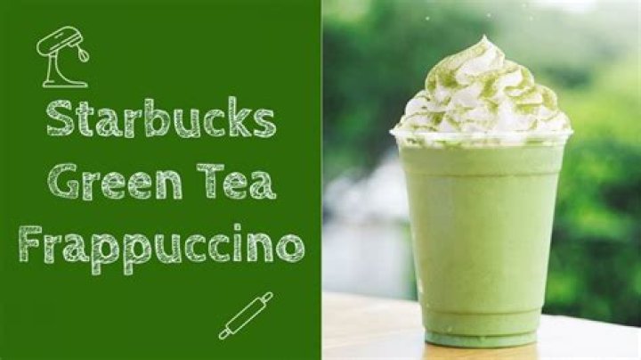 How much is a venti green tea Frappuccino at Starbucks