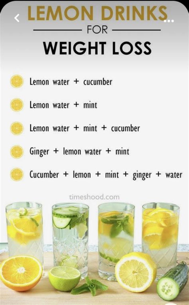 How much lemon should I drink to lose weight