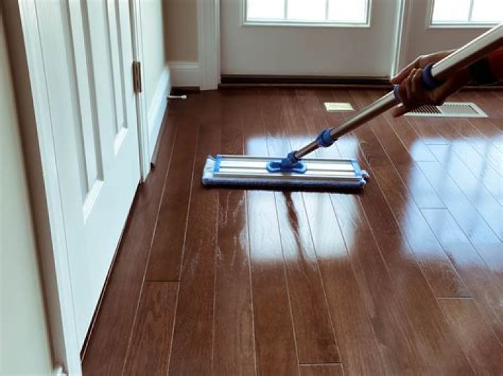 How often do you mop wood floors