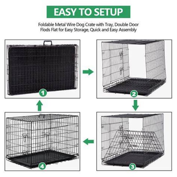 How To Take Apart A Wire Dog Crate