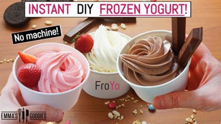 Is frozen yogurt the same as soft serve