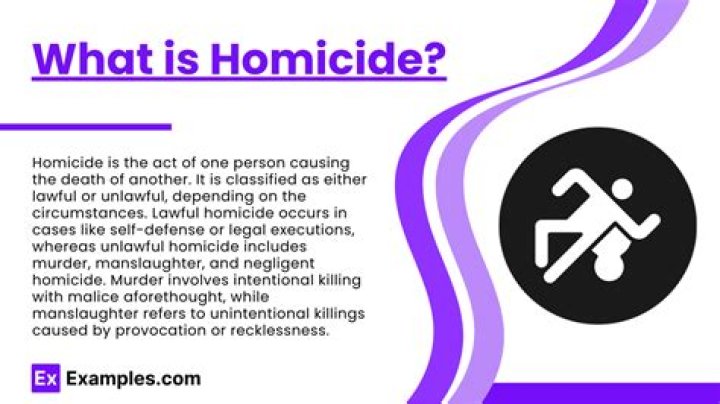 Is Homicide an English word