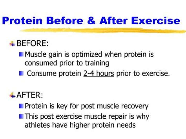 Is it good to have protein before a workout