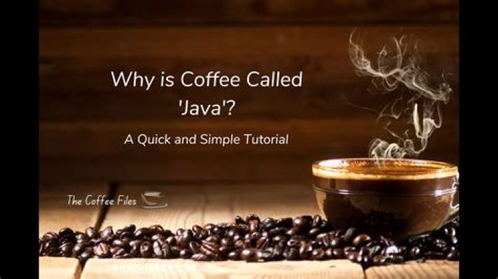 Is Java the same as coffee