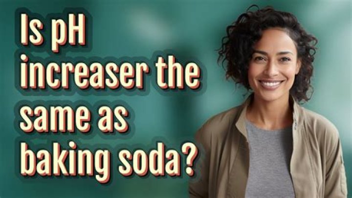 Is pH increaser the same as baking soda