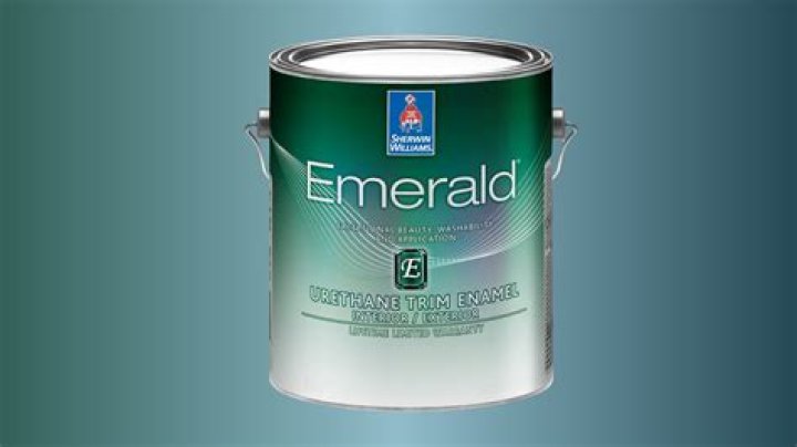 Is Sherwin Williams Emerald paint water based