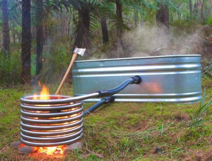 Question: How To Make Copper Coil Hot Water Heater For Camping