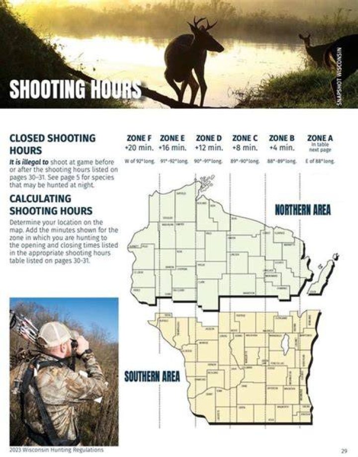 Question: What Are The General Legal Hunting Hours