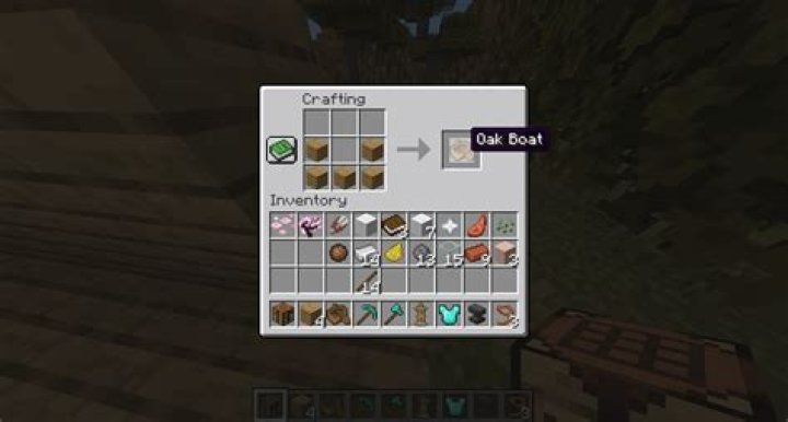 Quick Answer: How To Build Boat In Minecraft