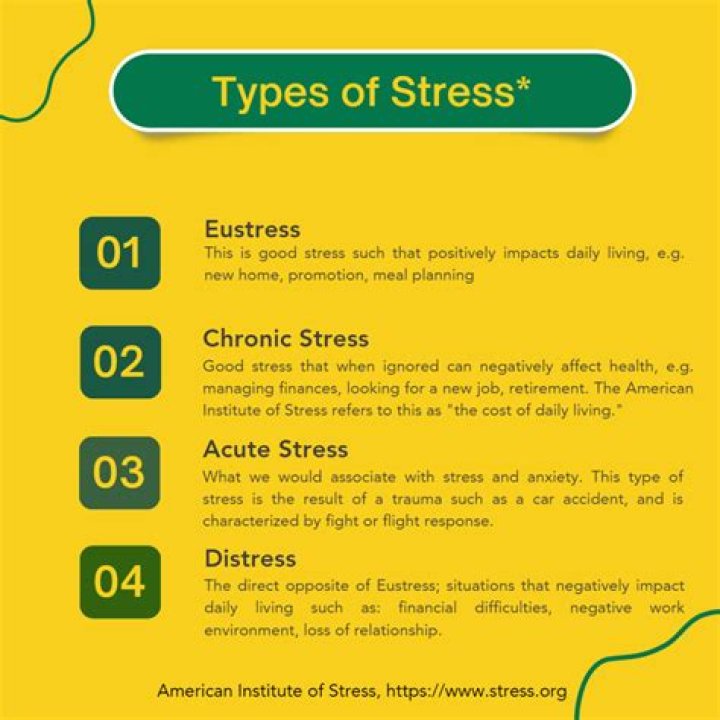 What are the 3 different types of stress