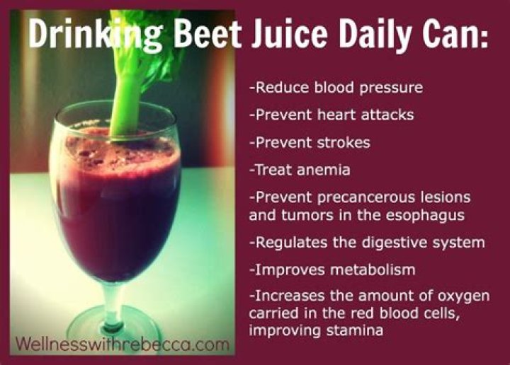 What are the benefits of beet juice